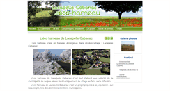 Desktop Screenshot of mairie-lacapelle-cabanac.com